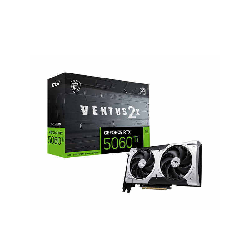 کارت گرافیک ام اس آی  MSI RTX 5060 Ti 8G Ventus 2X OC Plus