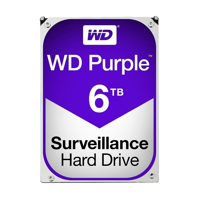 هارد اینترنال وسترن دیجیتال سری Purple ظرفیت 6 ترابایت