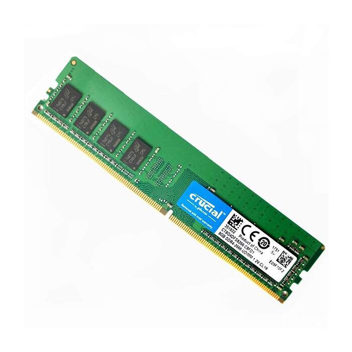 رم دسکتاپ کروشیال با فرکانس 3200 مگاهرتز و حافظه 8 گیگابایت