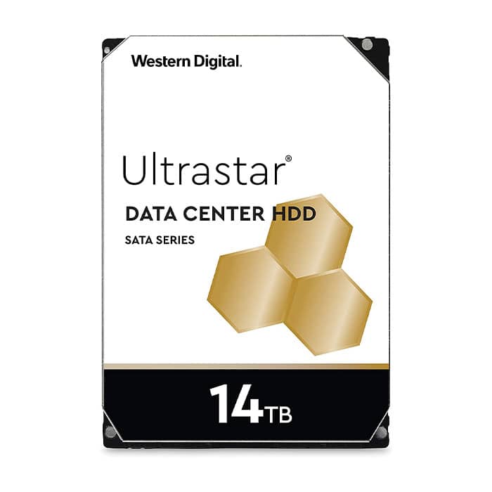 هارد اینترنال وسترن دیجیتال Ultrastar ظرفیت 14 ترابایت