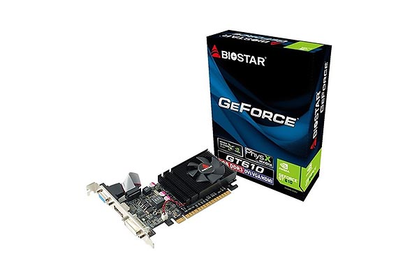 کارت گرافیک بایوستار مدل GT610 حافظه 2 گیگابایت