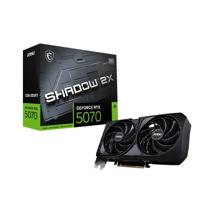 کارت گرافیک ام اس آی GeForce RTX™ 5070 12G SHADOW 2X OC