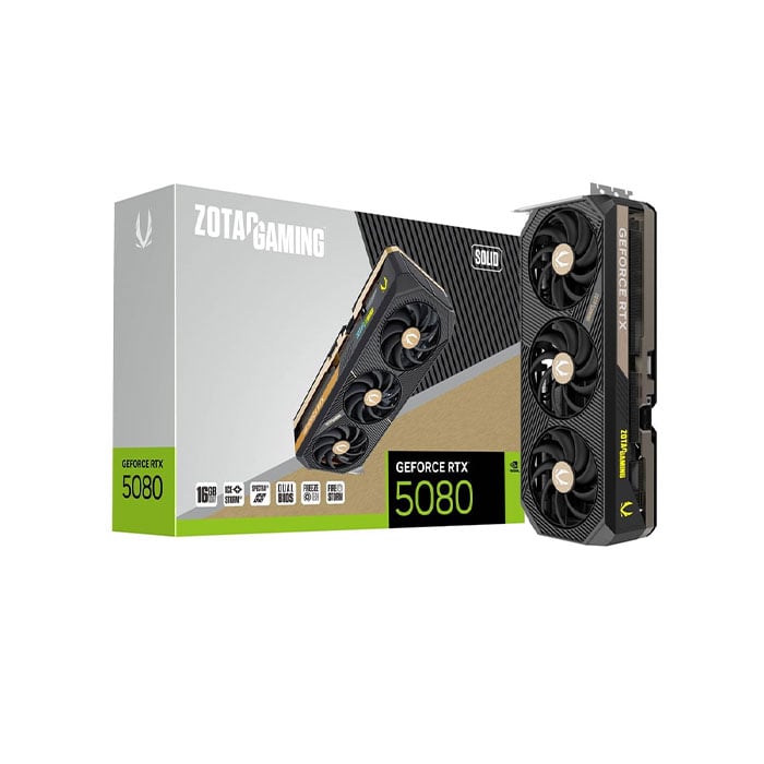 کارت گرافیک زوتک GeForce RTX 5080 16GB SOLID