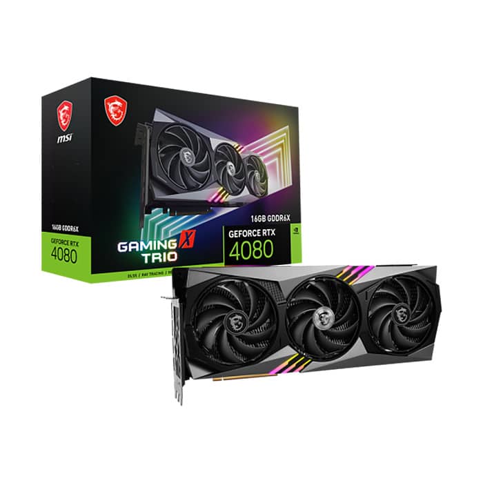 کارت گرافیک ام اس ای RTX 4080 GAMING TRIO X 16GB
