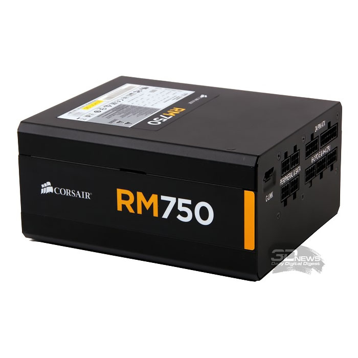 پاور کامپیوتر کورسیر تمام ماژولار RM750 Gold