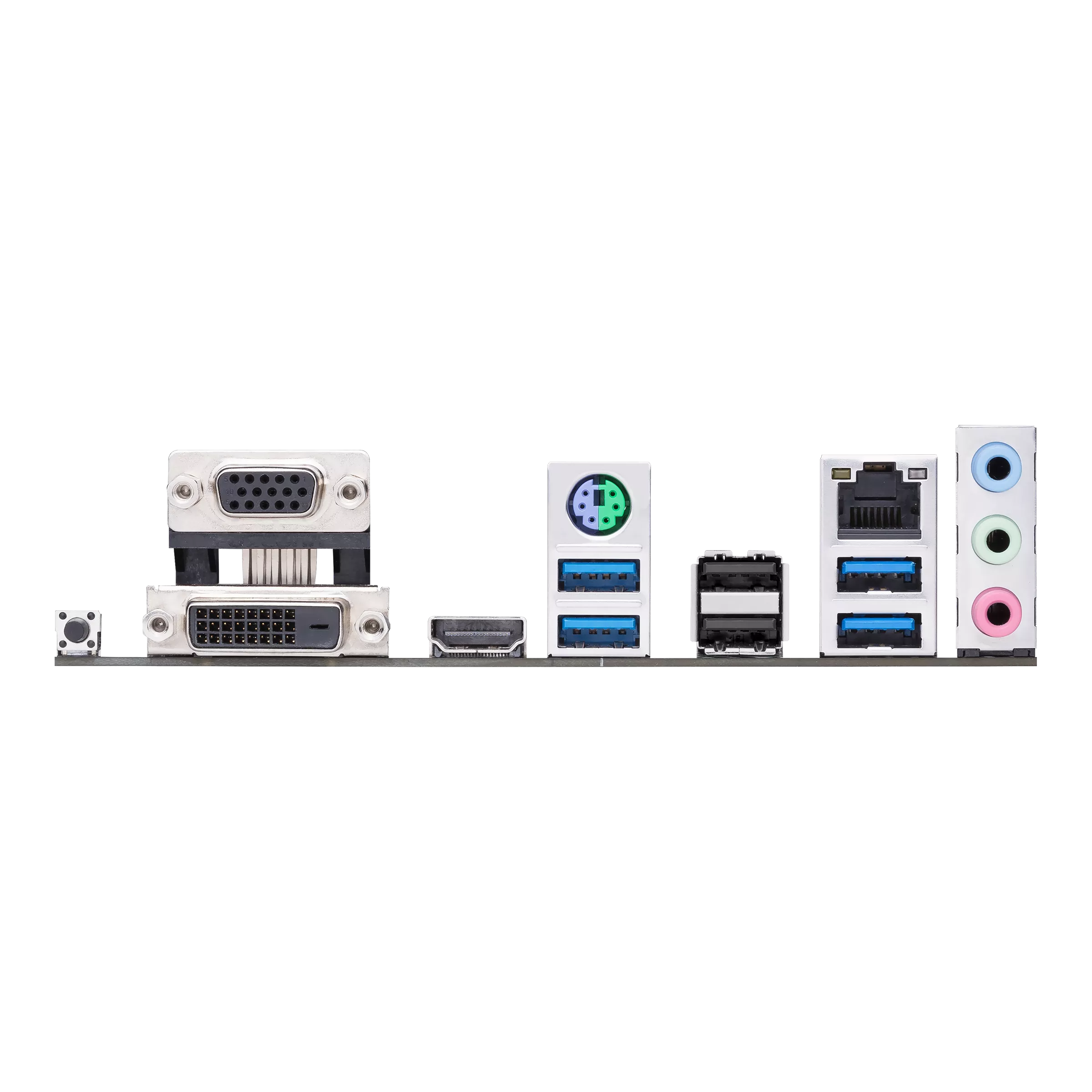 مادربرد ایسوس PRIME B450M-K II DDR4 نمای پورت ها